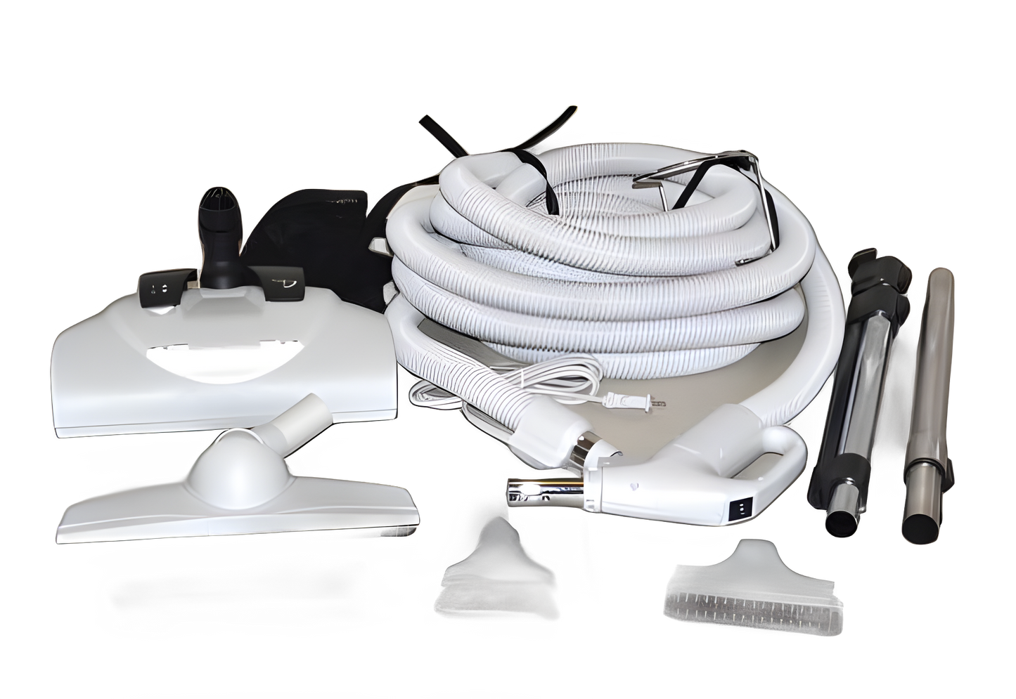 Fit All, Central Vac Central Vac Kit, 35 Plastiflex, Ebk360 Nozzle Deluxe Vacuum #06-4943-22