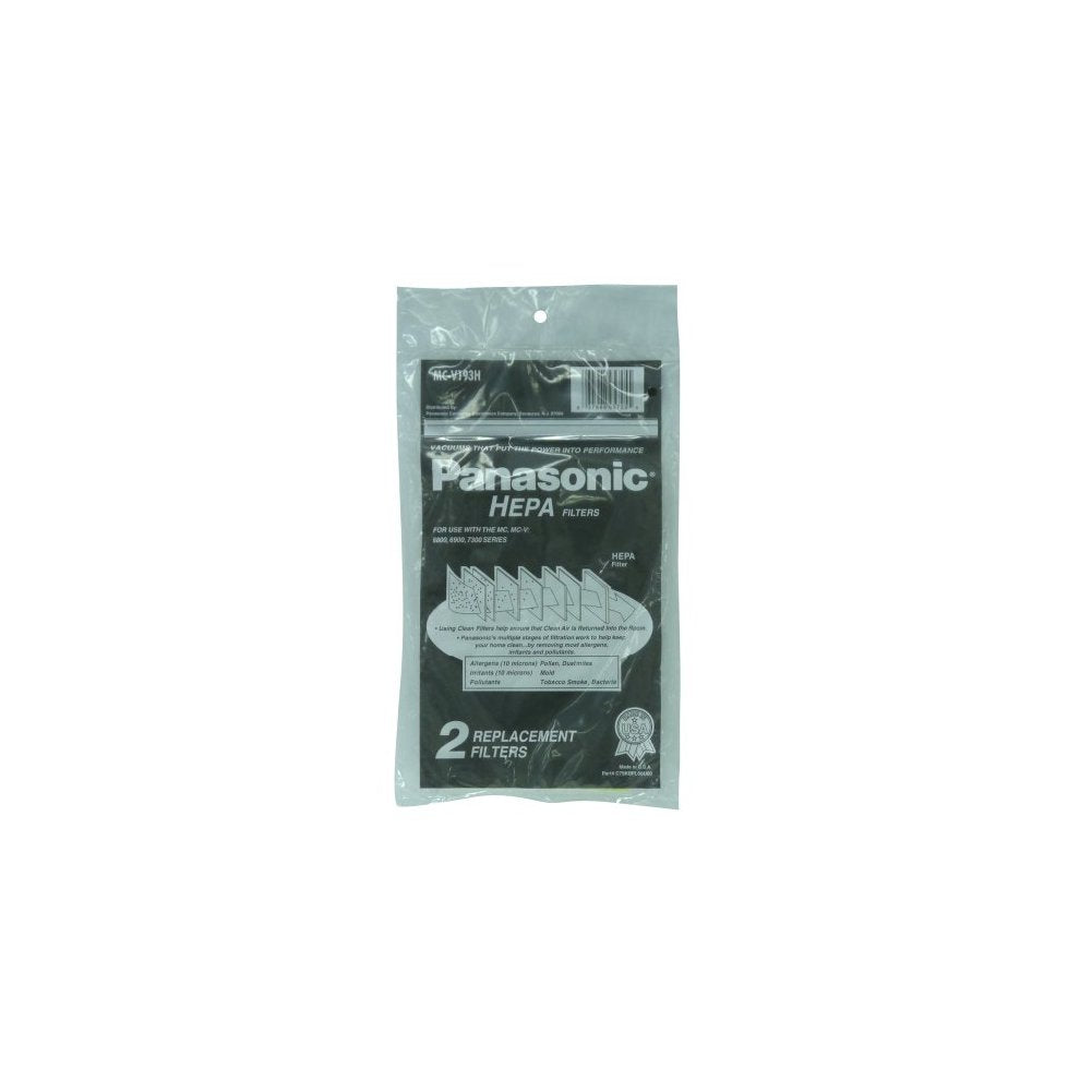 HEPA Filter MC-V193H Panasonic: P-MC190H Exhaust HEPA V6800/V6900/V7300/V57