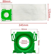 10 Vacuum Filter Bags for K & BX Series Airbelt, Komfort, Pet, Onyx, Hunter, Premium, Vulcano Canisters 10/pk. Compare to SEBO 6629AM, 6629ER, , SDB350MF