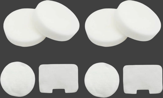 2 Shark XF22 Navigator NV22L, Navigator Swivel NV26, NV100, NV36, UV410 Replacement Foam & Felt Filter Kit, 8 Filters Total, 249