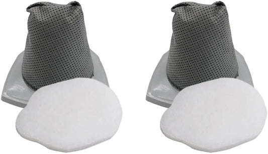 Filter Combo Set for Eureka NES215A 3-in-1 Stick Vacuum, NES210, NES212, NES215. Compare to Part N0101 & N0102 (2 Cup Filters and 2 Pre-Motor Filters)