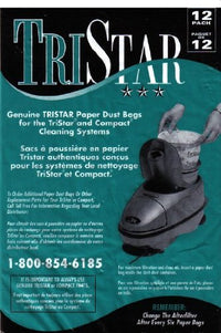 All Models Compact Vacuum Cleaner Replacement Bag (12 Pack)