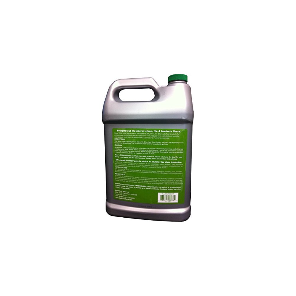 Bona Pro Series Wm700018175 Stone, Tile and Laminate Cleaner Ready To Use, 1-Gallon Refill