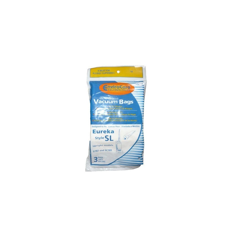 30 Eureka Sanitaire Type SL Vacuum Bag, Commercial Mini Upright Vacuum Cleaners, S782, SC785, S782A, S782A-1, SC785