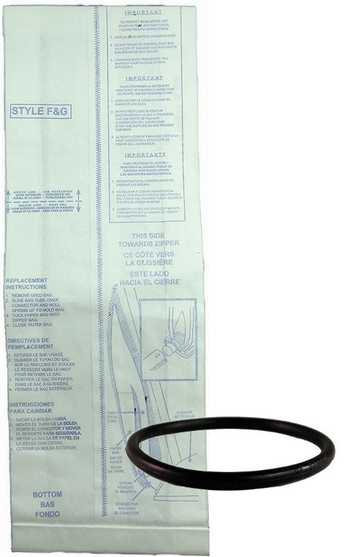 9 Eureka Allergy Micro Lined Vacuum F&G Bags (9 Bags & 1 RD Belt)