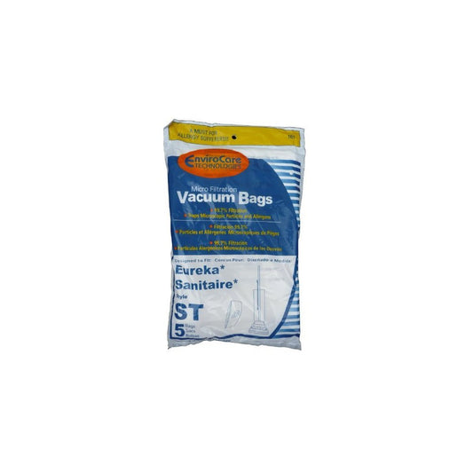 40 Eureka Sanitaire Type ST Vacuum Bags, Express, Power Team Canister, Home Cleaning System Vacuum Cleaners, 63213,