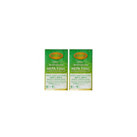 (2) Kenmore Bagless Pleated Tower HEPA Filters & 2 caps, Upright bagless, Sears 300 Series, Part 20-82912
