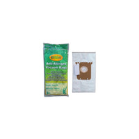 3 Eureka & Electrolux Style OX, Sanitaire Style S H10 Allergy HEPA Vacuum Bags, S-Clinic, SP200 EL200 and EL202, EL