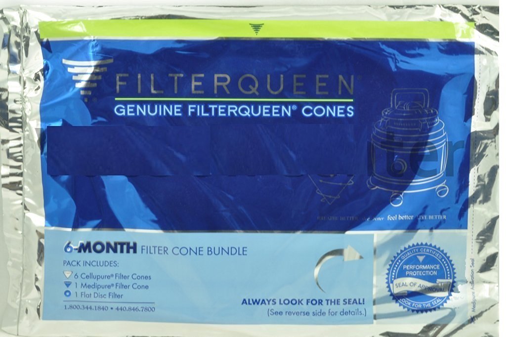 Filter Queen MediPure BIO CONE Filters 6 month supply 4404013100, 5404011700