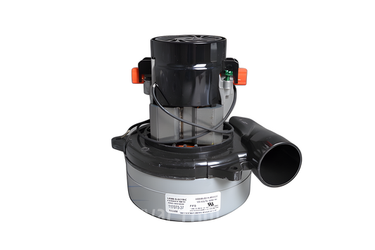 Ametek Lamb Motor, 5.7''diam, 2fan, 120 Volt, W/horn, fits Some Rug Doctor #117073-37
