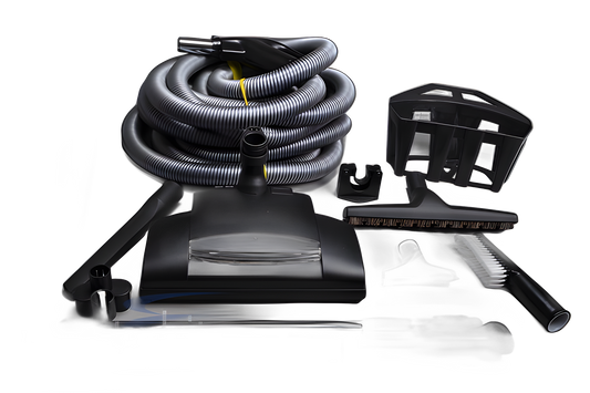 Wessel Werks Plastiflex, Chateau Cv Kit, 35 Ft/pigtail &dc Convwessel Qdc P/n, Floor Tool, Dust, Crevis, Uph Vacuum #99*340-35-01