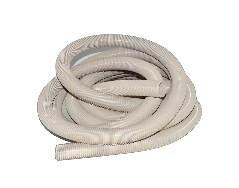 Fit All, Residential 1 1/4'' X 30'crushproof Hose Beige Vacuum #5971250902A
