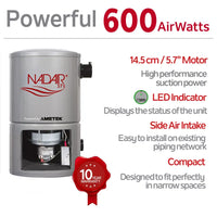 Nadair ST Series Central Vacuum Systems