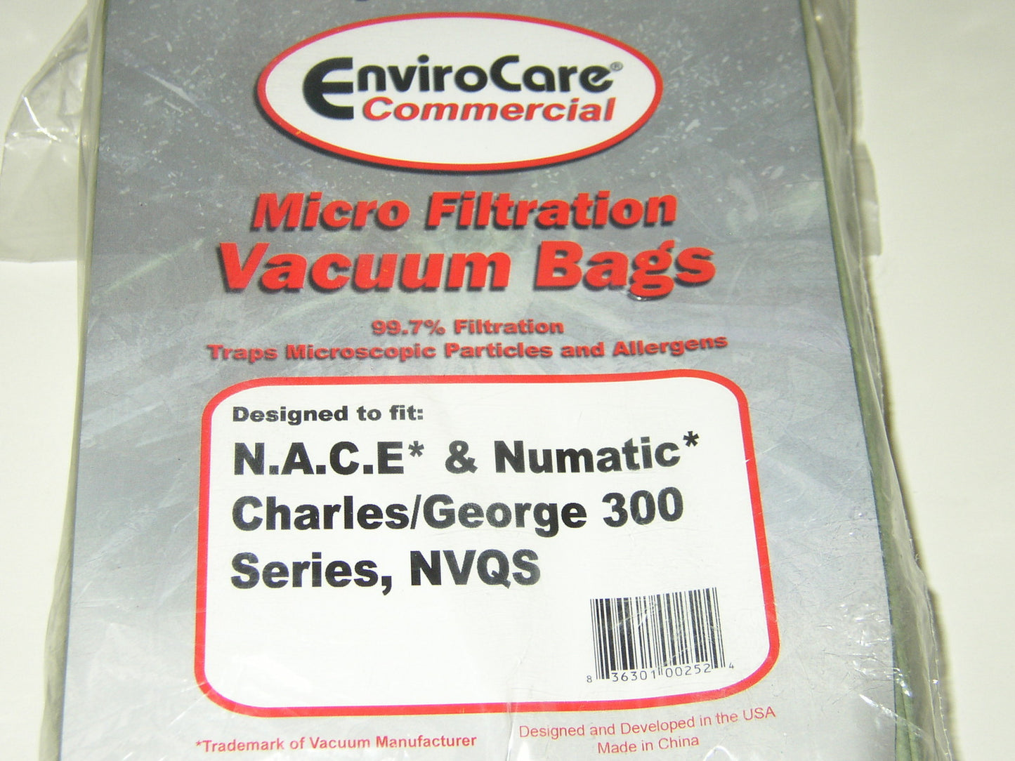 Numatic Charles, Edward & George Micro Filteration Vacuum Cleaner Bags NVM2B/2 - Generic - 10 per pack