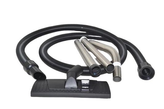 Numatic 1-1/2'' Att Kit w/3-PC SS Wands, 10' Hose, Combo Rug/Floor Tool