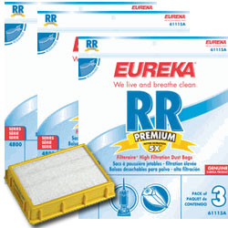 Eureka 9 RR Vacuum Bags  1 HF2 HEPA Filter Pack - Genuine