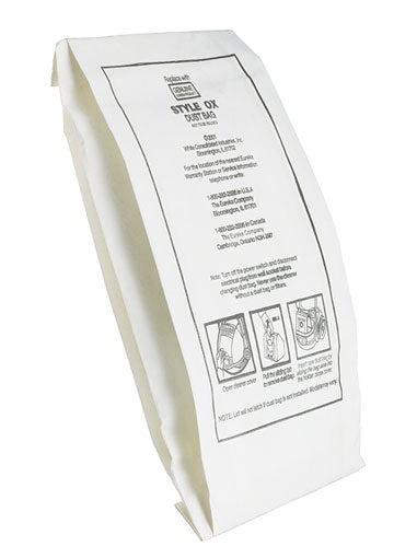 Eureka Type 'OX' Canister Vacuum Cleaner Bags - 3 Pack x 2 (Total 6 Bags)