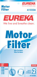Eureka Motor Filter  61333A - Genuine - 2 pack