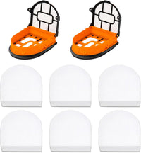 Replacement Kit for Shark WDB1F2 Antimicrobial Brushroll & 2-Pack Filter