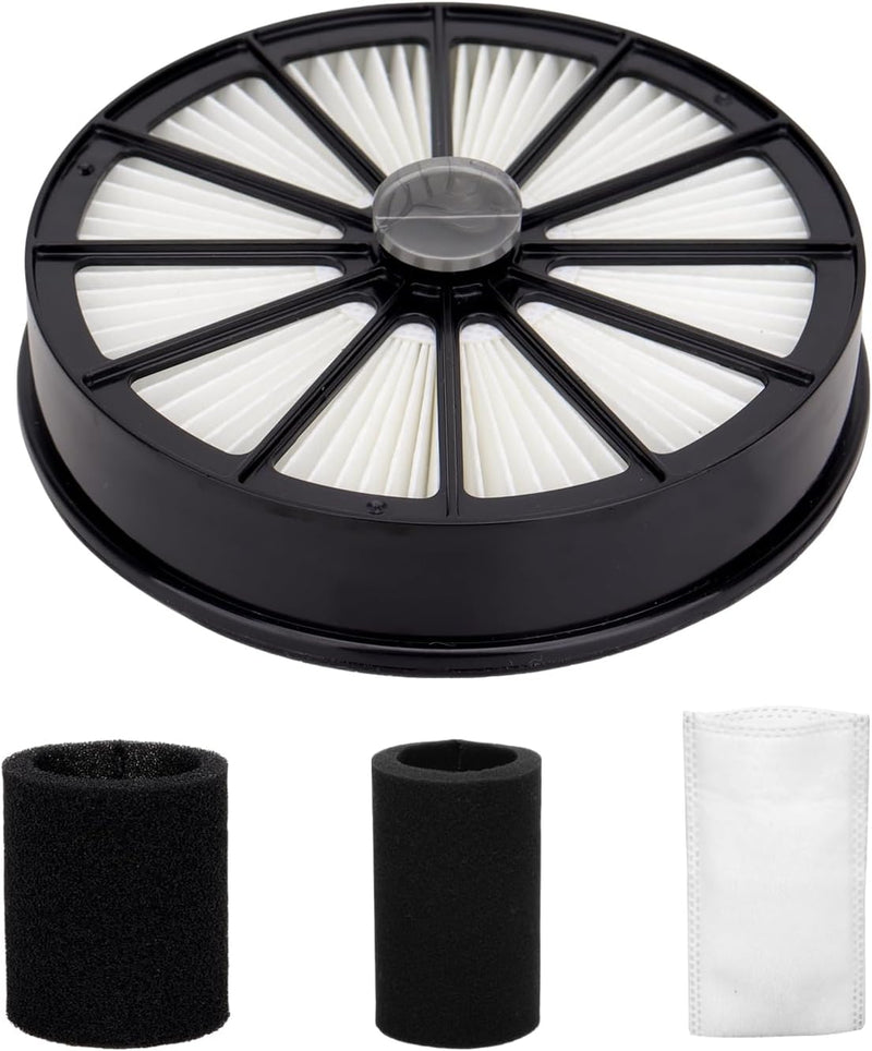 Replacement Filters for Bissell 2087 Series Hair Eraser Lift-Off Upright Vacuum 20871 2087 20872 20874 20878 2087R 2087Q Compare to Part 1612637 & 1612631 (1+1 Set)