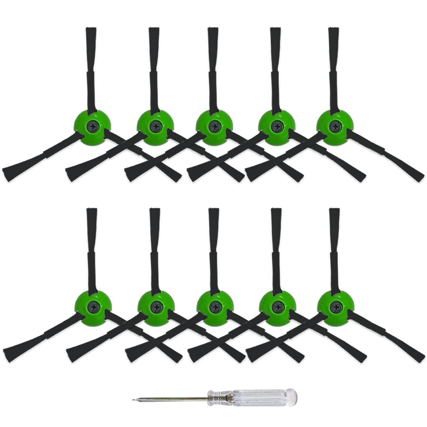 6 Pack Replacement Side Brushes Compatible with iRobot Roomba i & j & e Series All Models, Edge-Sweeping Brushes Accessories for i1+/i2+/i3+/i4+/i5+/i6+/i7+/i8+/j6+/j7+/j8+/e5/e6 Robot Vacuum