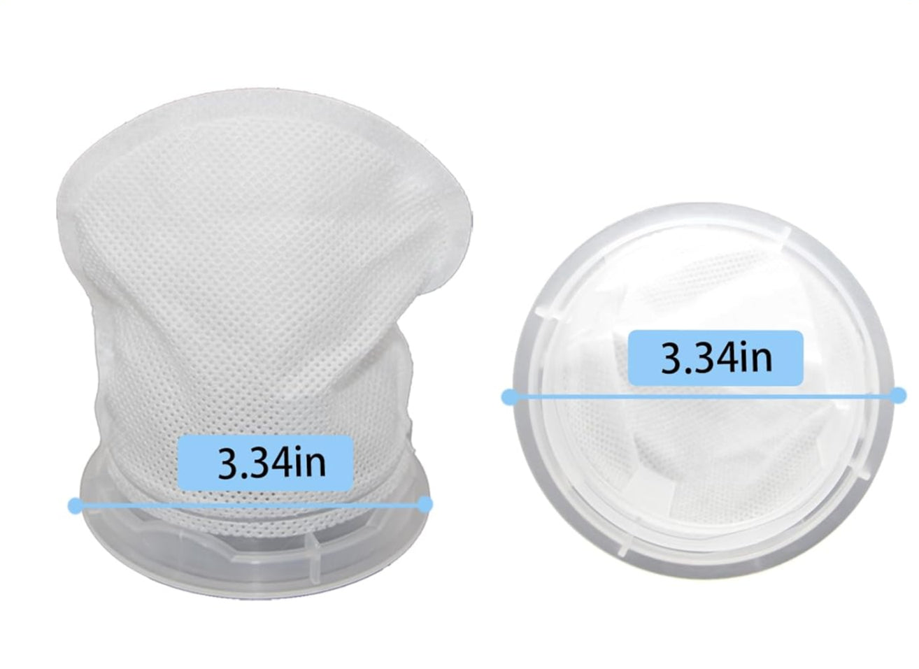 Singer Hand Vac 3-N-1 Model 3HV100, 3HV200 Vacuum Cleaner Filters - 2 Filters