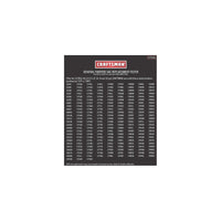 9-17816 fits 6,8,9,12,14,16 and 32-gal CRAFTSMAN vacs