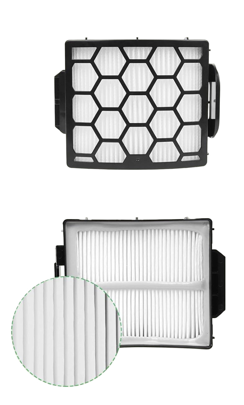 Replacement for Shark Rotator Navigator Lift-Away ADV DuoClean PowerFins Upright Vacuum LA502, LA322, LA301, LA300, UV850 Part XHF320, 1 HEPA Filter