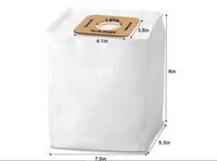 8 Pack Replacement Atrix Vacuum Bags Backpack Vac 8-Quart, Replace Part VACBP1 VACBP6 VACBP36V VACBPAI