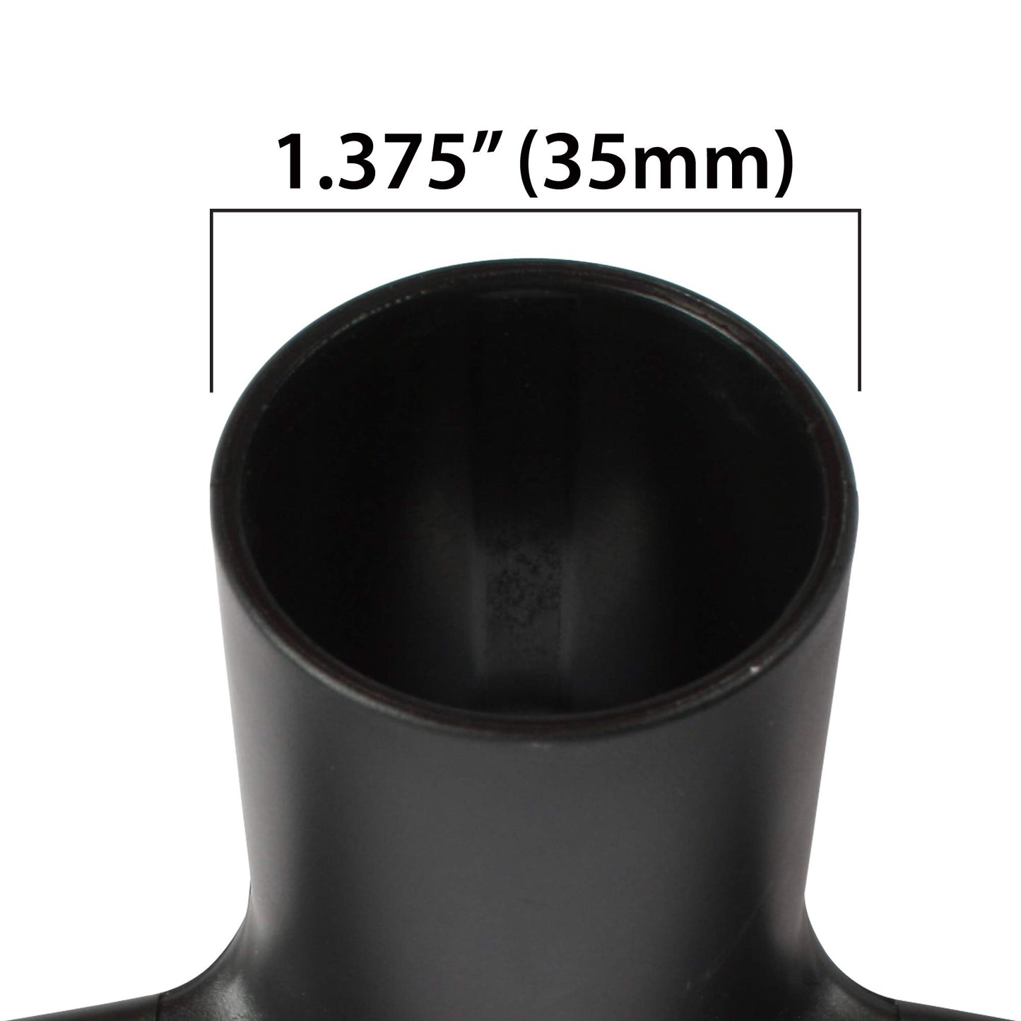 Accesories Attachment Set with Extension Wands for 35mm Diameter Miele and Sebo Vacuums, Black