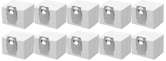 10 Replacement Bags for Roborock Q7 M5+, Q10 S5+, Q10 X5+, Q5 Max+, S8+, S8 Pro Ultra, Q7 Max+/Max, Q8 Max+, S7 Pro Ultra, Q5+, S7 MaxV Ultra Robot Vacuum