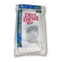Dirt Devil Type D 3-670147-001 Vacuum Bags - Genuine - 3 pack