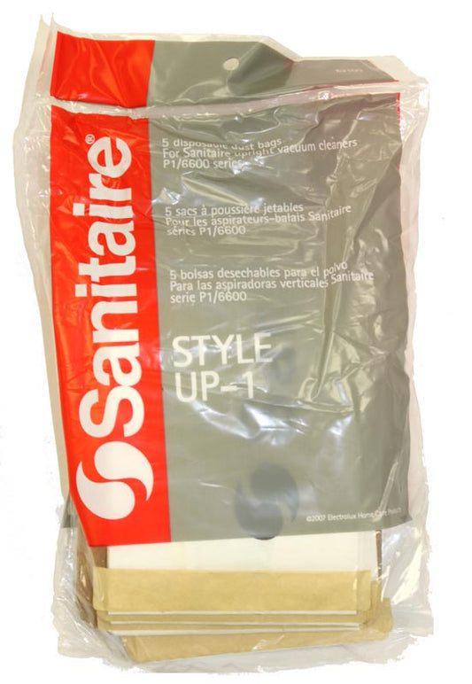 Sanitaire Style UP-1 Bags # 62100 - Genuine - 5 Bags