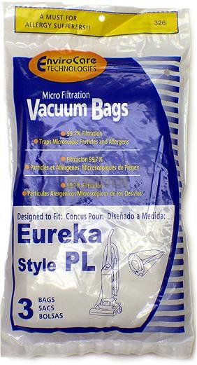 Eureka PL Upright Vacuum Bags - Generic - 27 Bags
