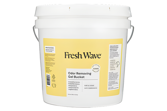 Crystal Gel Bucket, 15.5 Lbs Fresh Wave, Lemon Vacuum #706