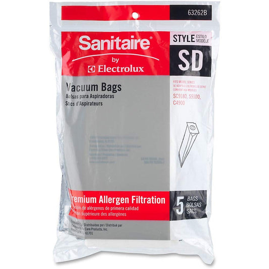 PAPER BAGS-SANITAIRE,SD,5PK,ARM&HAMMER,UPRIGHT 63262B10
