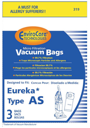 eureka as bags for AS1050 AS1051