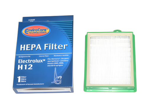 Filter for Hepa, Eureka H12, Harmony, Oxygen & Aptitude fits Canister Models 6985, 6988 & Aptitude 5010 Upright Vacuum #F930