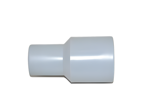 Fit All, Commercial Hose Cuff Reducing 2'' X 1 1/2'' Crushproof Vacuum #3100400