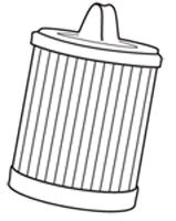 Eureka DCF-21, DCF21 Dust Cup Filter 68931 - Generic