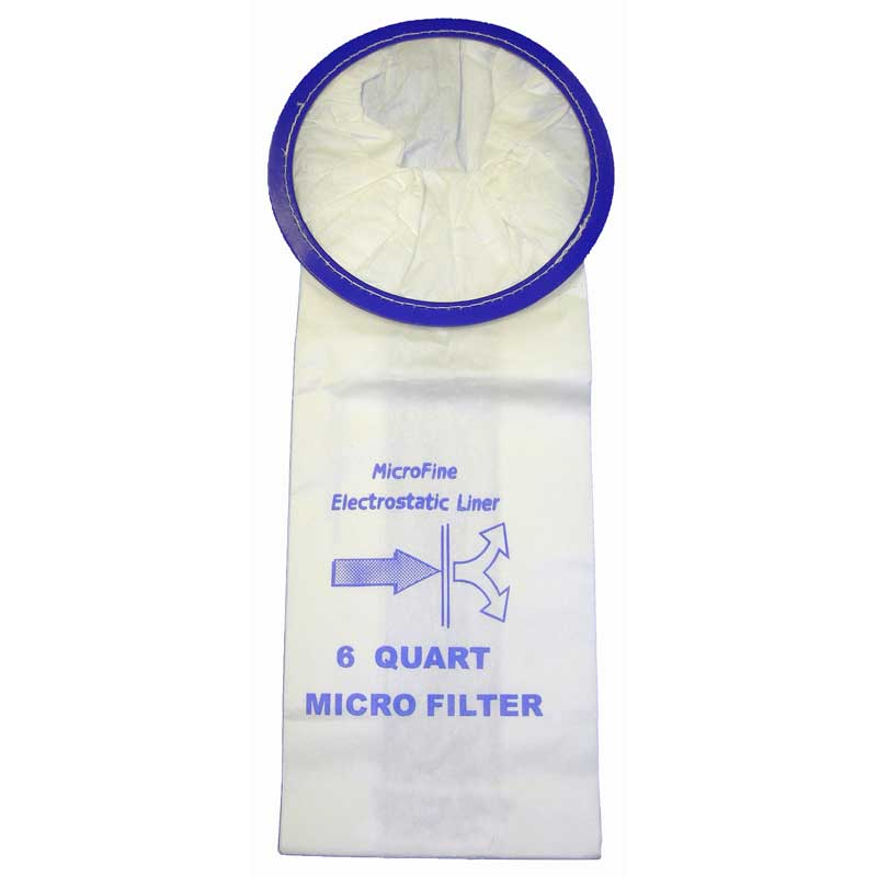 NSS Outlaw, Bandit 6 Quart Backpack Vacuum Cleaner Bags - 10/pk