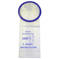 NSS Outlaw, Bandit 6 Quart Backpack Vacuum Cleaner Bags - 10/pk