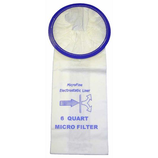 NSS Outlaw, Bandit 6 Quart Backpack Vacuum Cleaner Bags - 10/pk