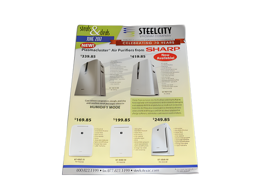 Fit All, Residential Steel City Vacuum, Monthly Flyer #FLYER