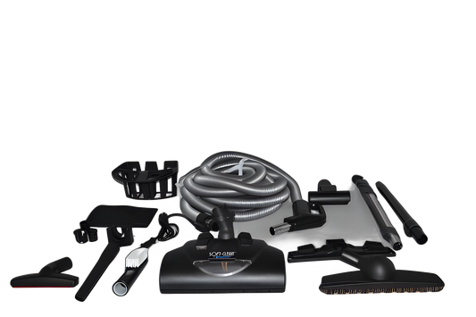 Wessel Werks Villa Kit, W/soft Clean 360 Nozzle, 35ft W/pigtail Vacuum #99360-35.01SC
