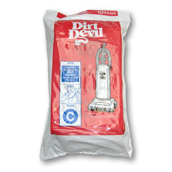 Dirt Devil Type C Vacuum Bags 3-700148-001 - Genuine - 10 pack