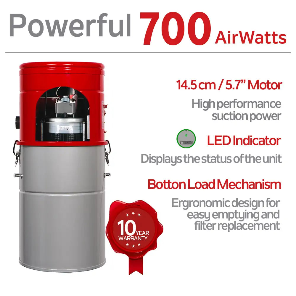 Nadair ST Series Central Vacuum Systems