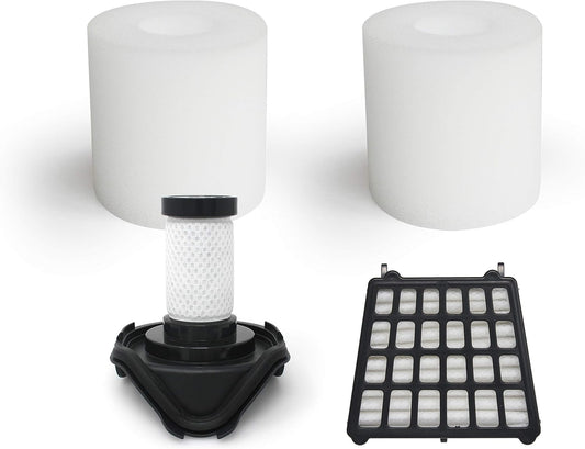 Filter Kit For Shark FLEX DuoClean Corded Ultra-Light Fits Model #'s HV390, HV391, HV392 Part # 461FFJV390 & 464FFJV390 1 HEPA Filter + 2 Foam Filter+ 1 Pre-Motor Filter
