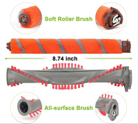 Replacement Brush Roll Kit for Shark DuoClean Vacuum Cleaner, Replaces 1147FT800 & 1148FT800