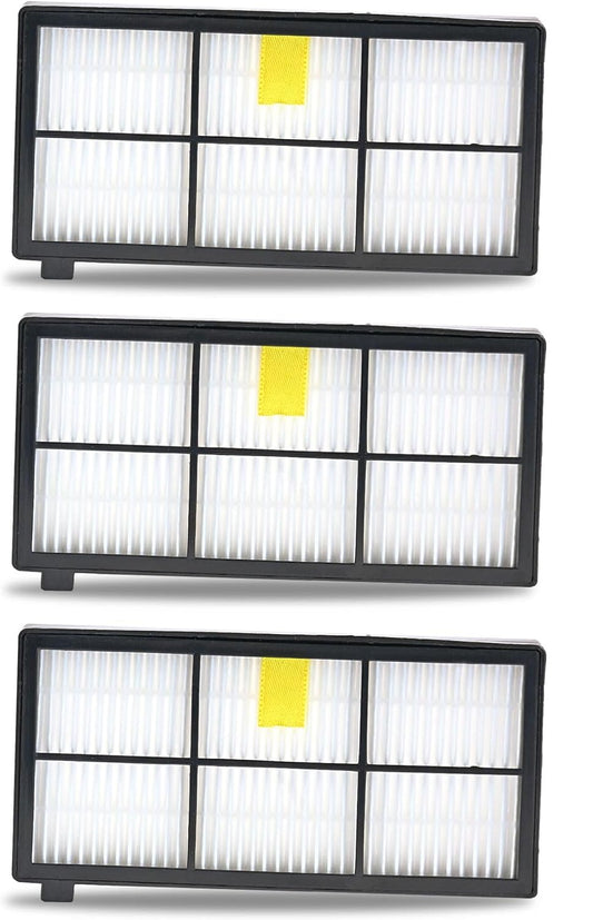 Replacement iRobot Roomba 800 & 900 Series Hepa Filter. Compare to 4636433, 3/pk
